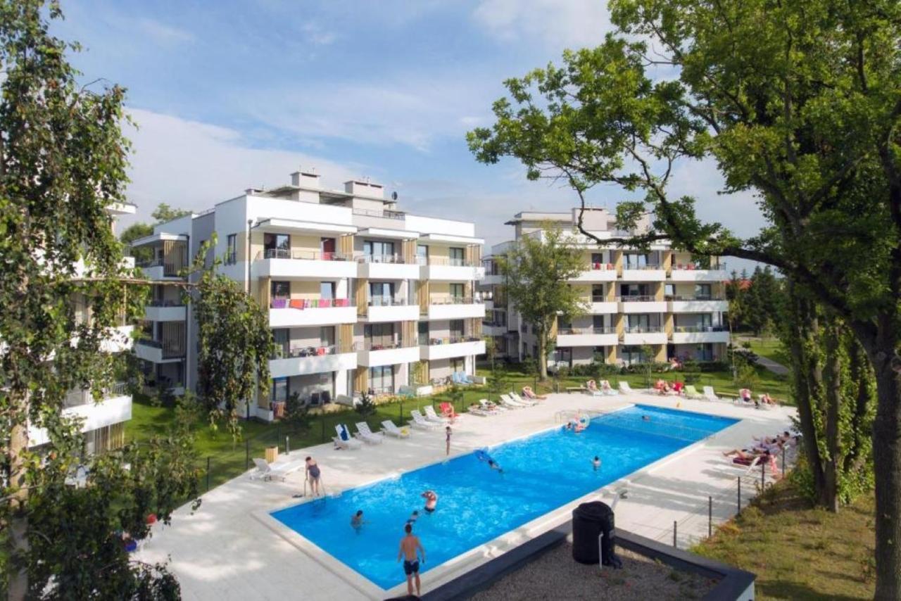 Apartament Turkus Na Rezydencji Ustronie Morskie Εξωτερικό φωτογραφία